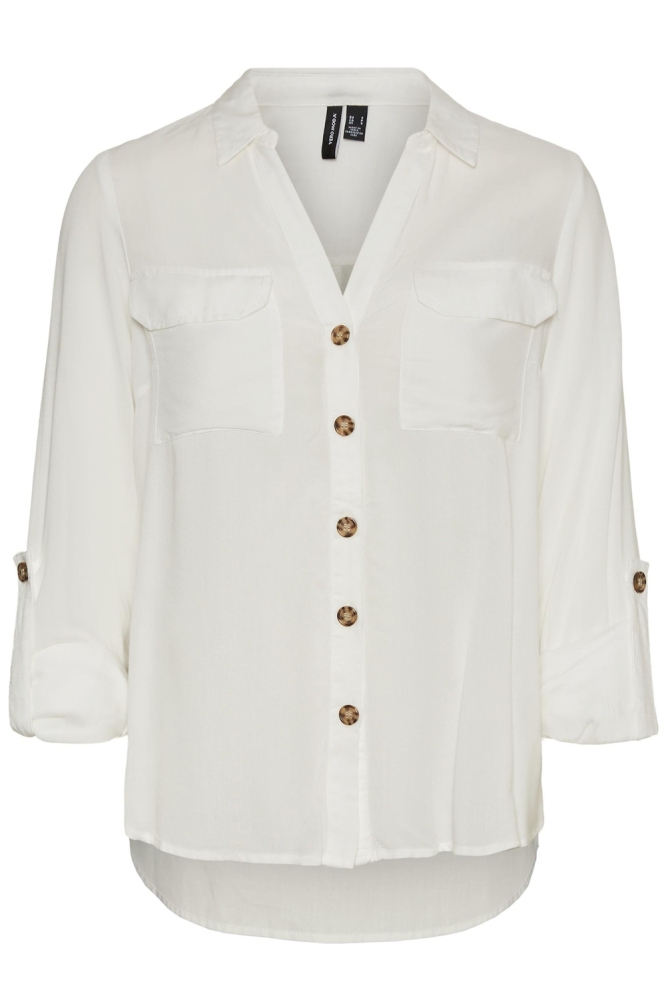 VMBUMPY L/S SHIRT NEW NOOS 10275283 Snow White